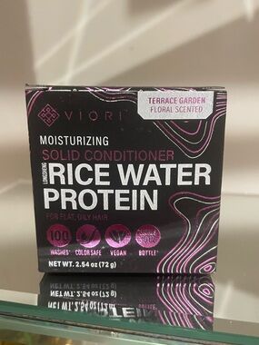 VIORI Moisturizing Solid Conditioner - Rice Water Protein in Terrace garden